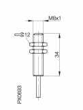 Balluff Induktiver Sensor BES 516-300-S289-BO-D-PU-05