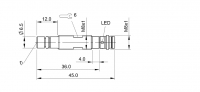 Balluff Induktiver Sensor BHS A404N-PSC15-S49