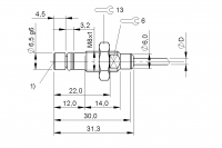 Balluff Induktiver Sensor BHS A407N-NOD15-BP02