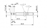 Balluff Induktiver Sensor BHS G403N-PSD10-S26