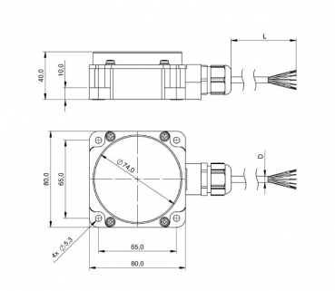 BALLUFF BIC 2I3-P2A05-Q80KA-GPX0C-050 Induktive Koppler