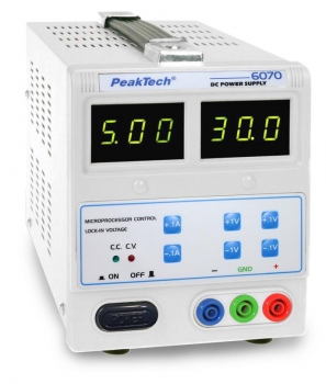 PeakTech P 6070 Regulated Laboratory Power Supply