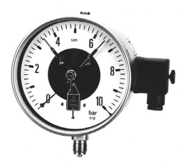 Pressure gauges with double-contact K 120