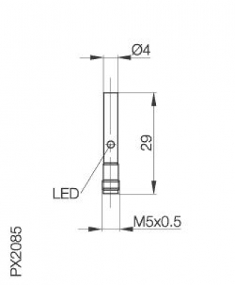 Balluff Inductive Sensor BES G04EC-NSC08B-S26G