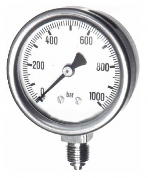 Chemical pressure gauges N 120