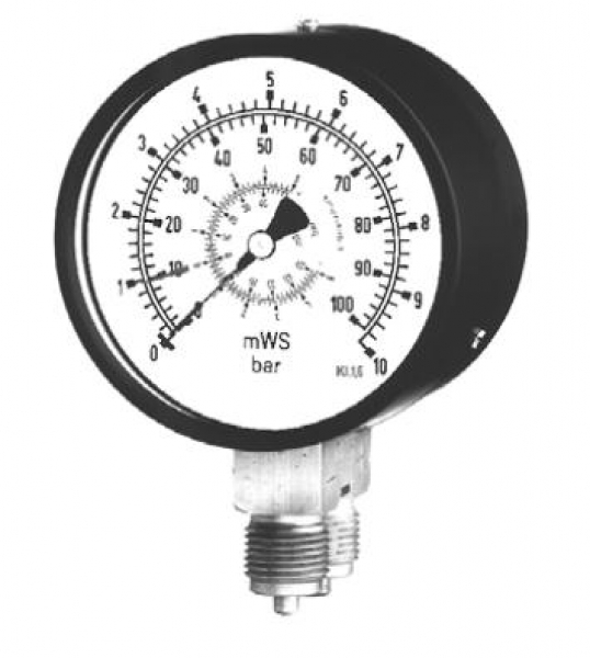 Differential pressure gauge D100