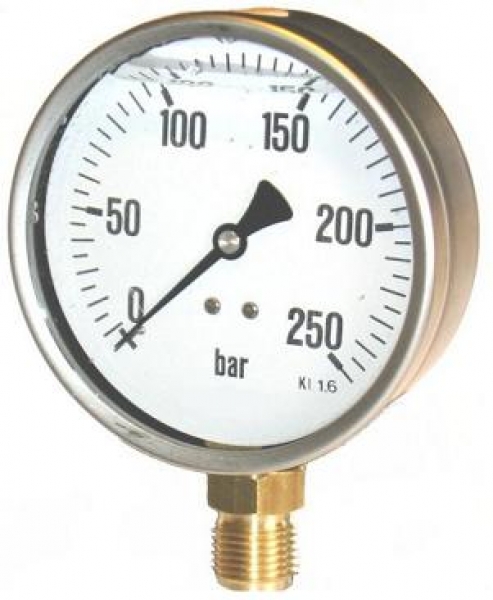 Standard pressure gauges with glycerine GL 100.13