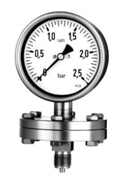 Diaphragm pressure gauges NPL 100