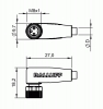 Balluff Connector BCC M323-0000-10-004-PX0334-050