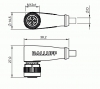 Balluff Connector BCC M425-0000-1A-008-PX0434-050