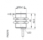 Balluff Induktiver Sensor BES M30MF-USC15B-BP03