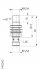 Balluff Induktiver Sensor BES M12MD-PSC80F-S04G