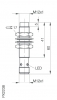 Balluff Induktiver Sensor BES M12EF1-PSC10F-S04G-S